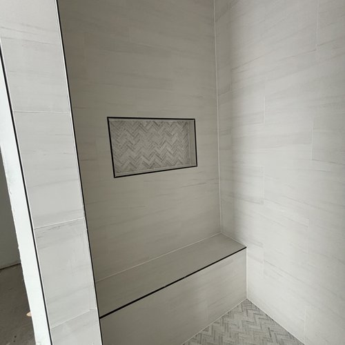 New tile installation in Portland and White House, TN by FLOOR CO.